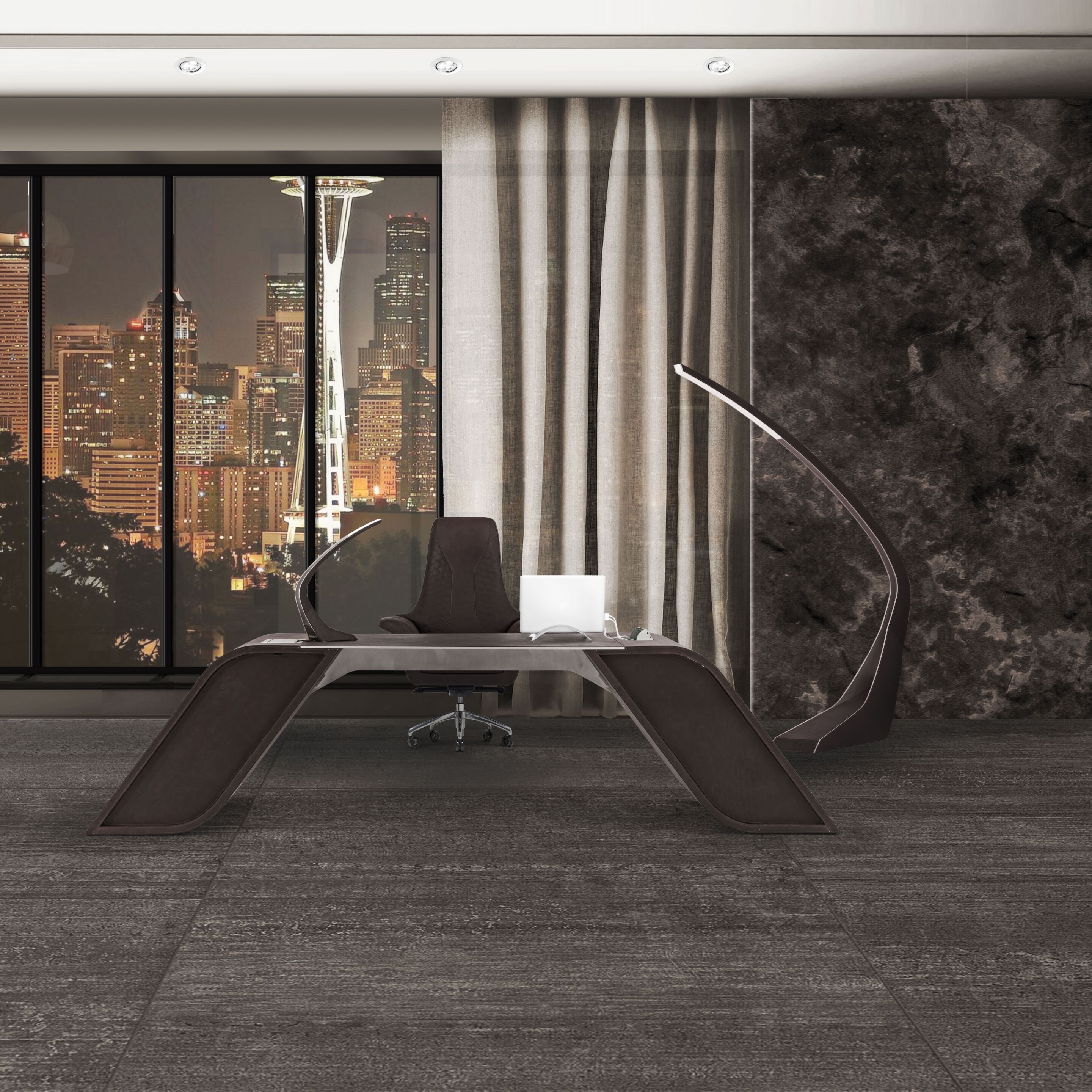 Исполнительный стол с ящиками Formitalia GP-004 ARCH-00019999 - Вид №1