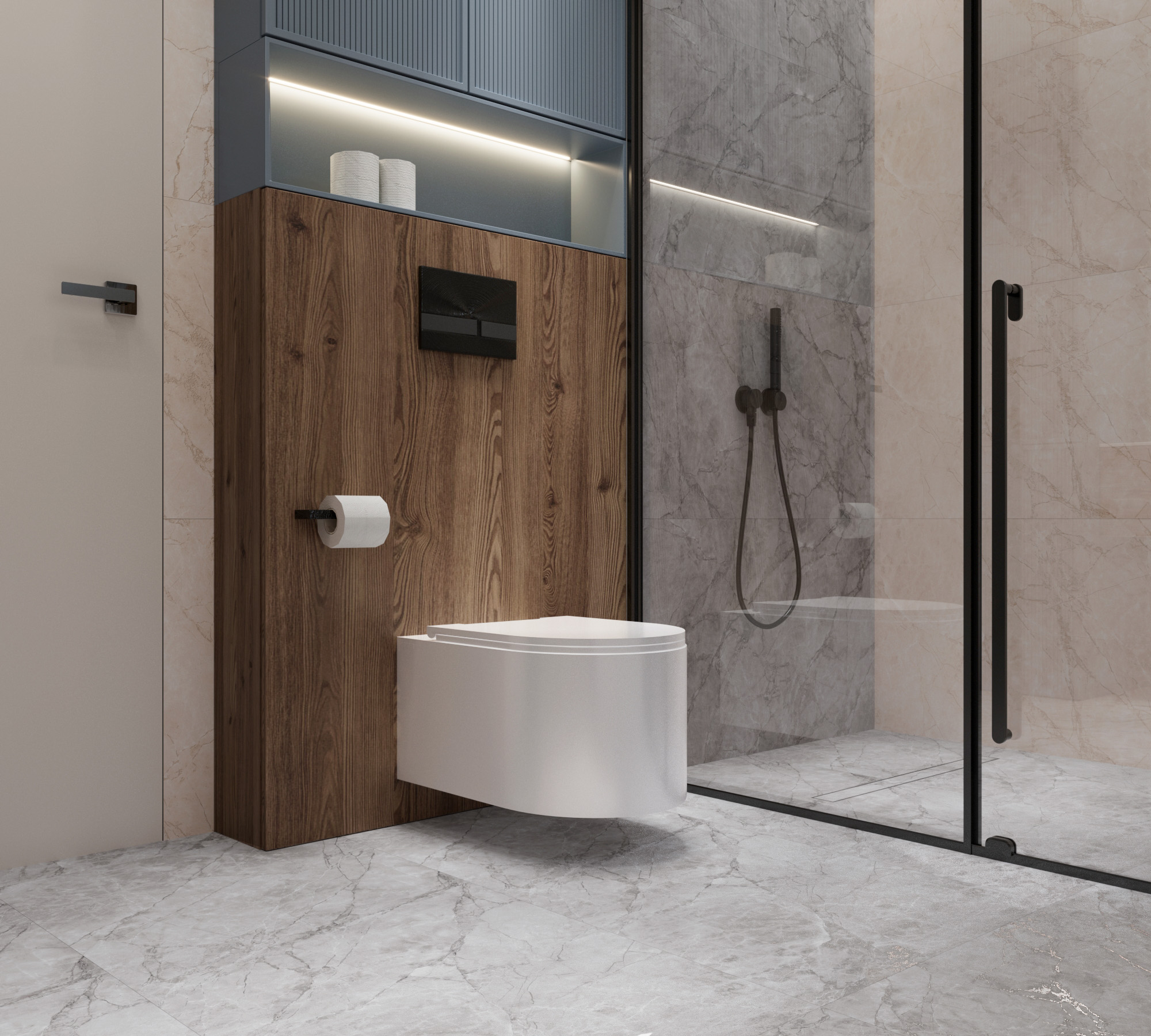 Керамогранит ARCTIC PEARL 60х120 Arcadia Ceramica CR4011-A - Вид №1