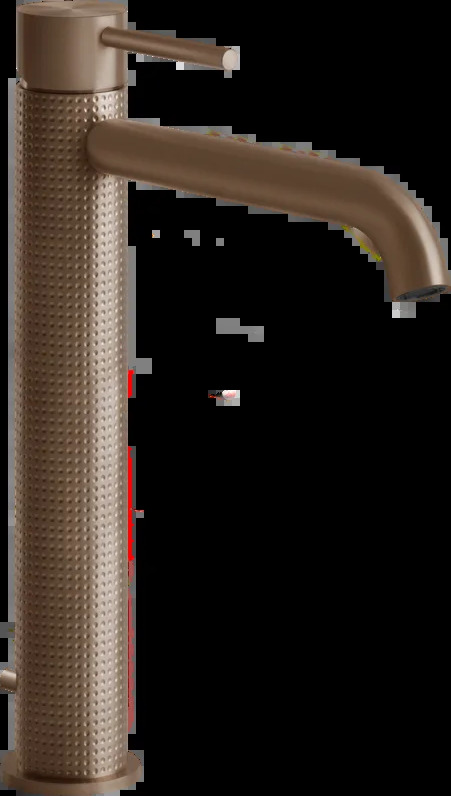 Смеситель для умывальника 54403 708 Gessi Gessi316 МЕДНЫЙ МАТОВЫЙ PVD