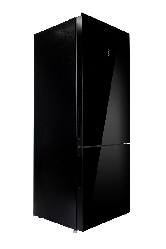 9141913 Холодильник с морозильником   HOLBERG HRB 4321NDGBi черный STDN-0035800