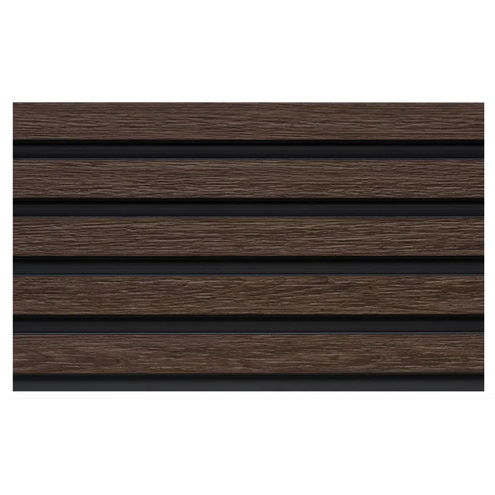 Панель стеновая Decor-Dizayn 904-67SH 10x150x3000 мм темно-коричневый STLM-2191001 - Вид №2