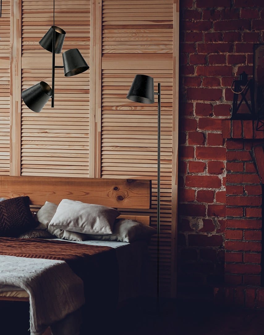 Регулируемая металлическая напольная лампа Fan Europe Lighting окружающий свет дизайн ARCH-00072528 - Вид №2