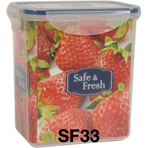 SF3-3 Контейнер пищевой прямоугольный 1,5 Л Цветочная коллекция