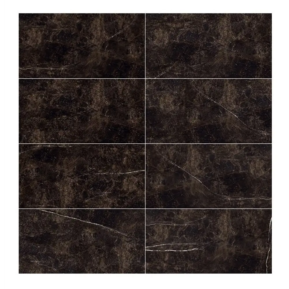 Керамогранит Onlygres Marble MOG401 60x120 см 2.16 м² полированный цвет коричнево-черный 86383168 STLM-2101378 Santreyd - Вид №2