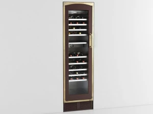 Officine Gullo Вертикальный встраиваемый винный холодильник с подсветкой