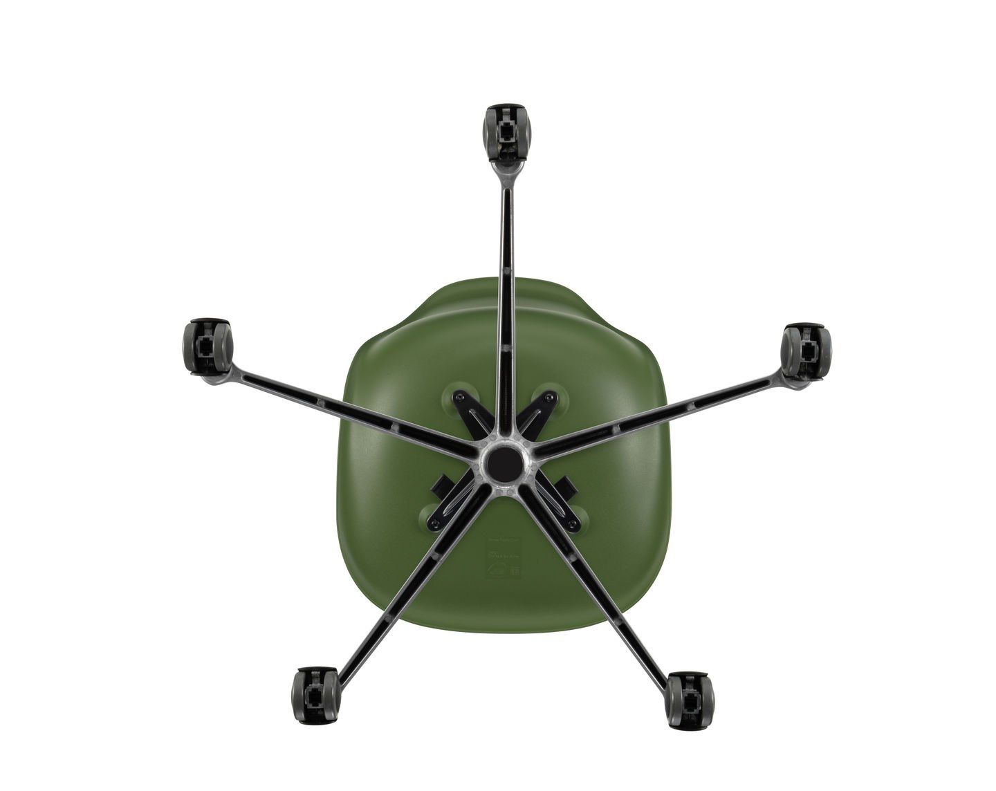 Вращающееся офисное кресло из полипропилена VITRA Eames Plastic Chair ARCH-00059765 - Вид №47