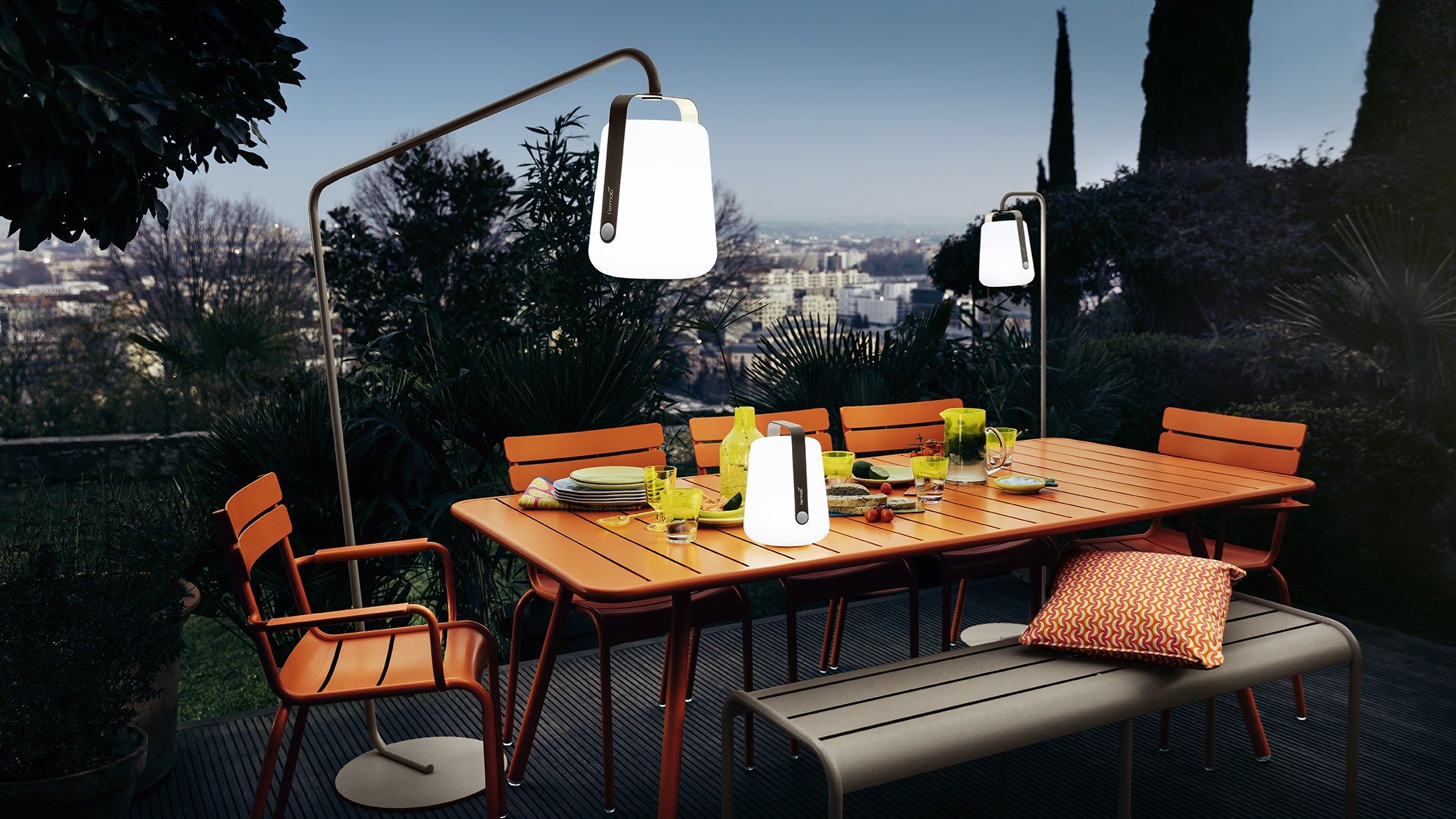 Алюминиевая садовая скамейка Fermob Luxembourg ARCH-00055981 - Вид №1