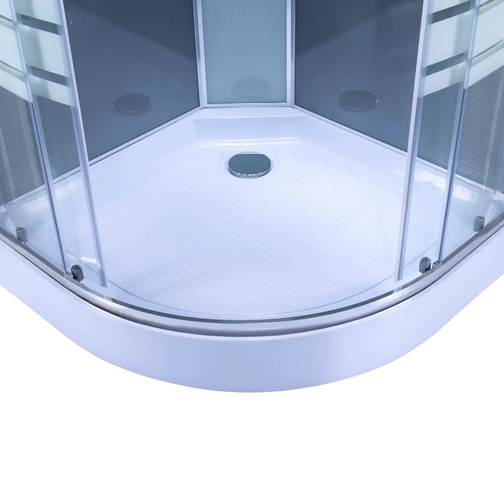 Душевая кабина Несс 1/4 низкий поддон 100x100 см Santreyd STLM-2138809 - Вид №2