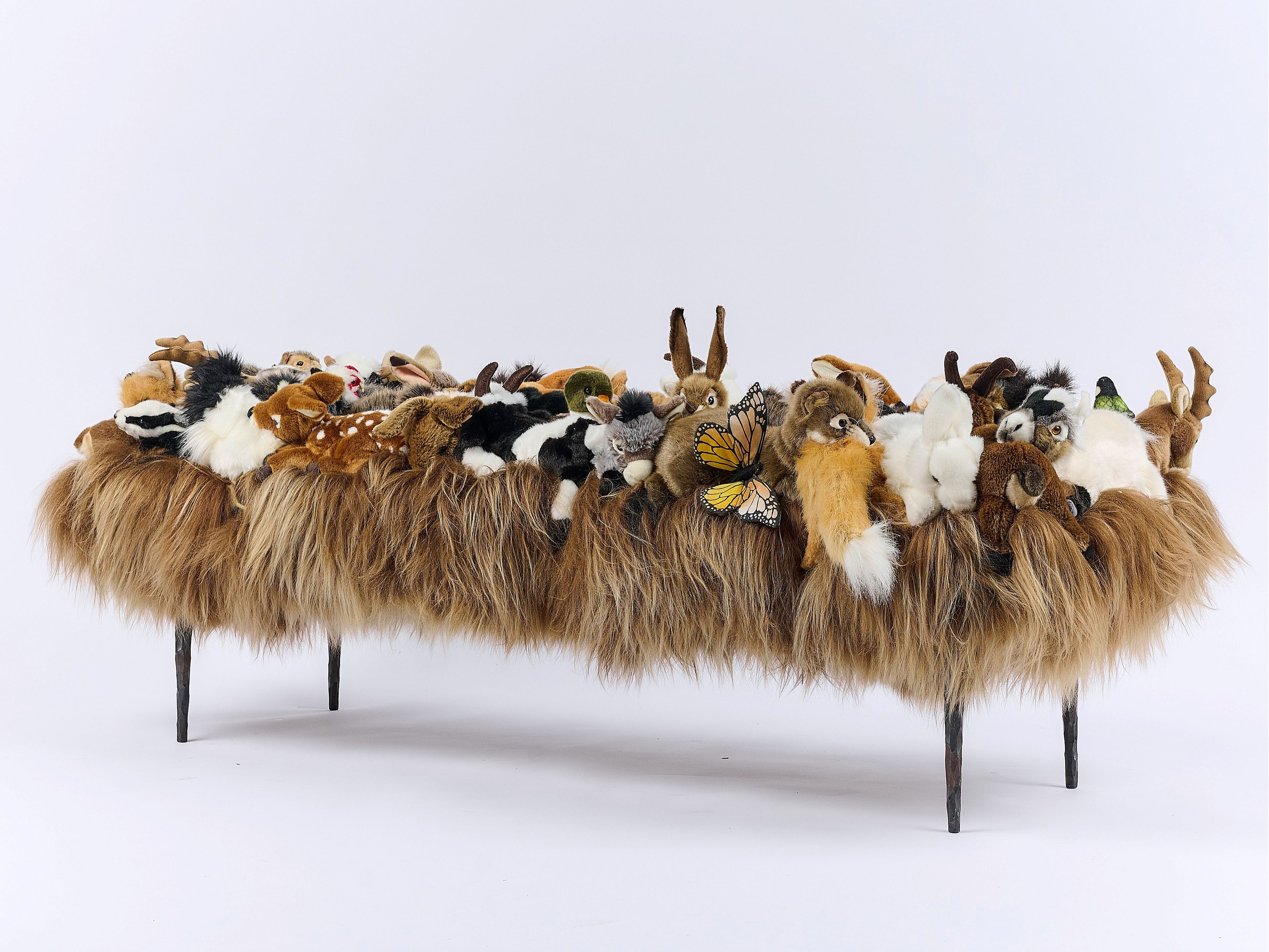 Мягкая скамейка из полиэстера APCOLLECTION Alpin ARCH-00028004