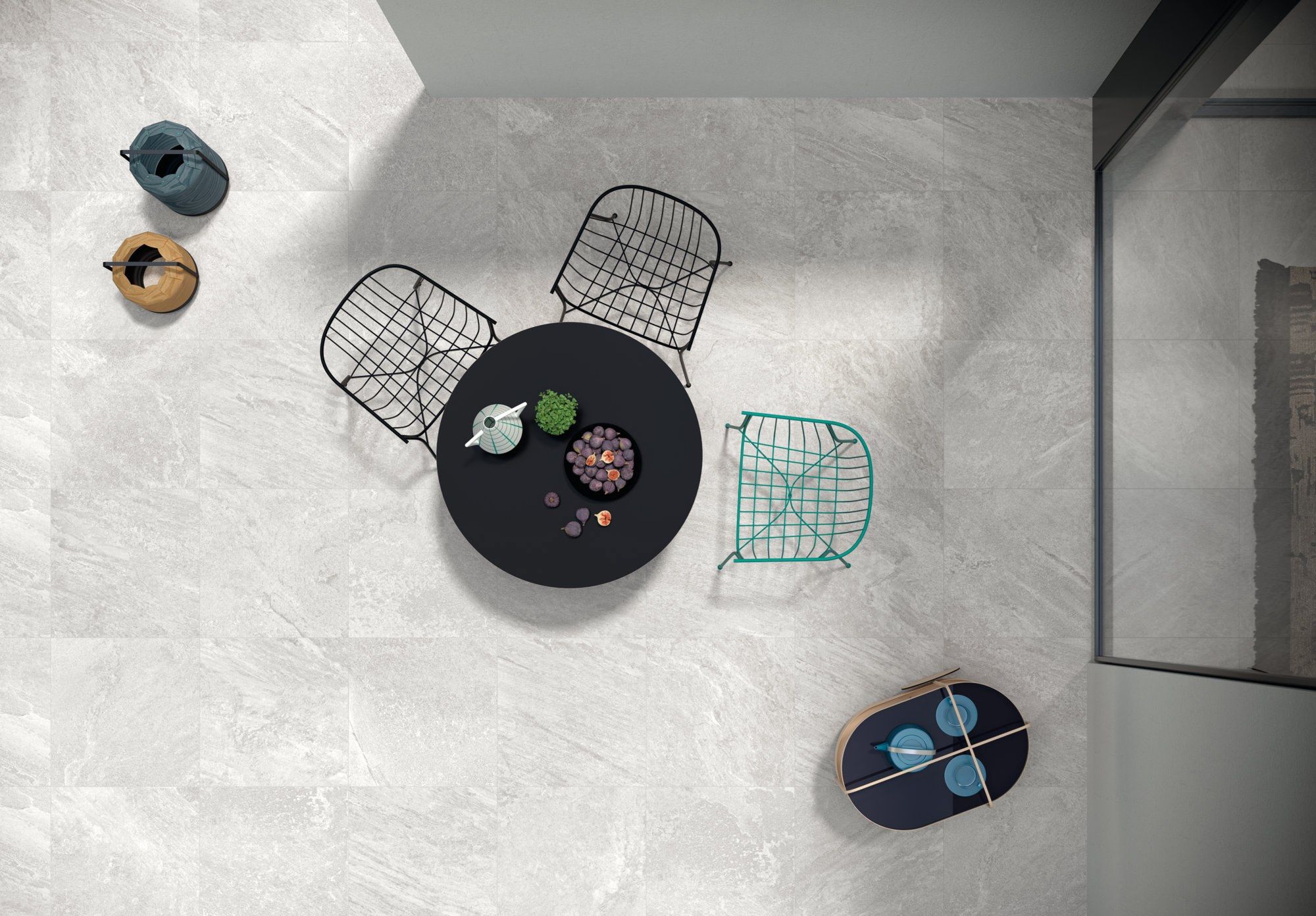 Напольная плитка из керамогранита с эффектом камня Pastorelli RECODE ARCH-00004967