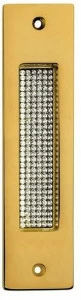 LINEA CALI' Утопленная ручка из хромированной латуни с кристаллами swarovski® Profilo mesh