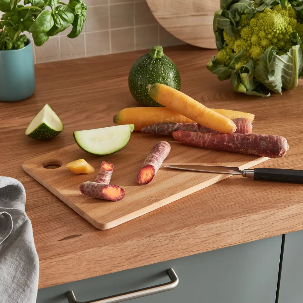 Доска разделочная 20x30x1 см бамбук бежевый Santreyd STLM-2071742 - Вид №4