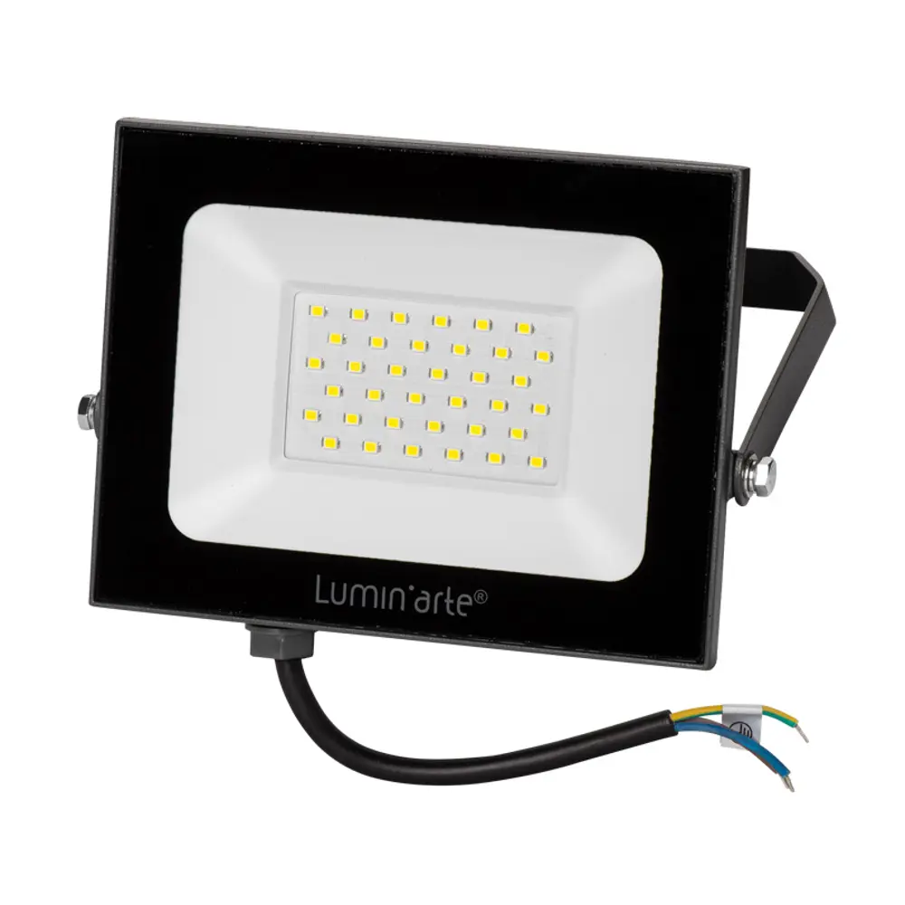 Прожектор светодиодный уличный Luminarte 50 Вт 5700K IP65 холодный белый свет 83830074 STLM-2126576 LUMIN ARTE 