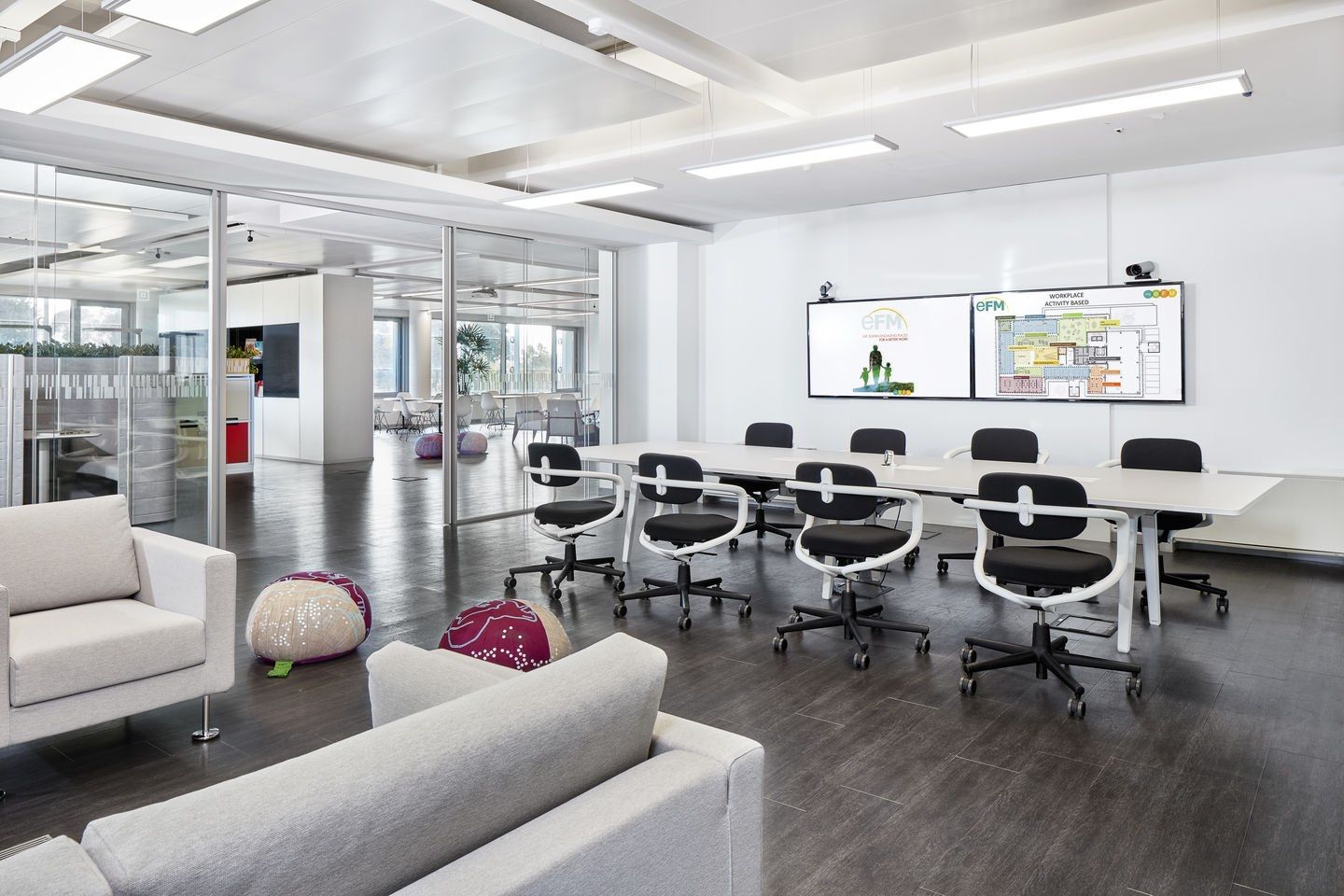 Тканевый стул с подлокотниками VITRA Eames Aluminium Group ARCH-00057694 - Вид №16