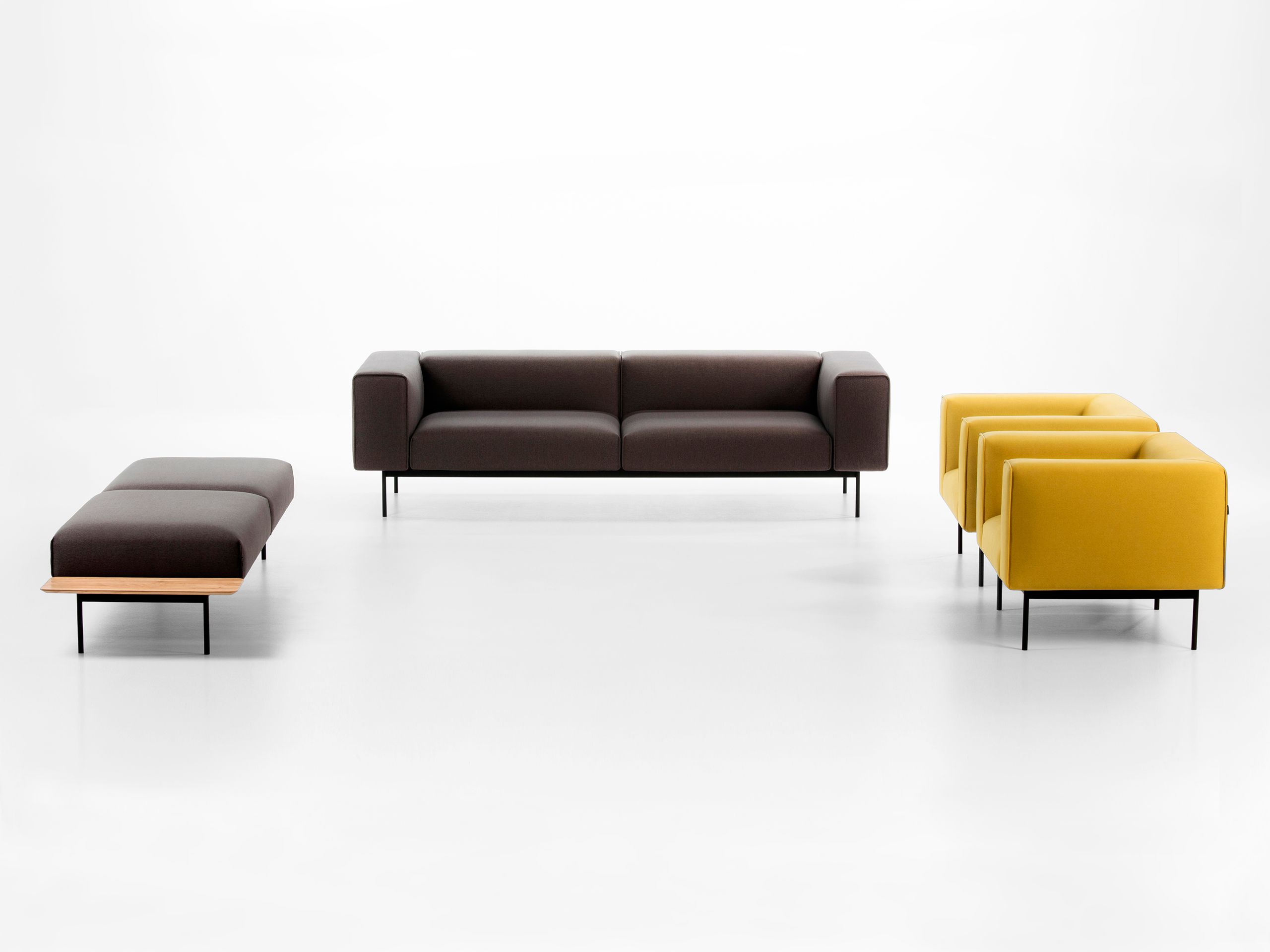 Пуфик с журнальной стойкой prostoria Convert ARCH-00054858 - Вид №1