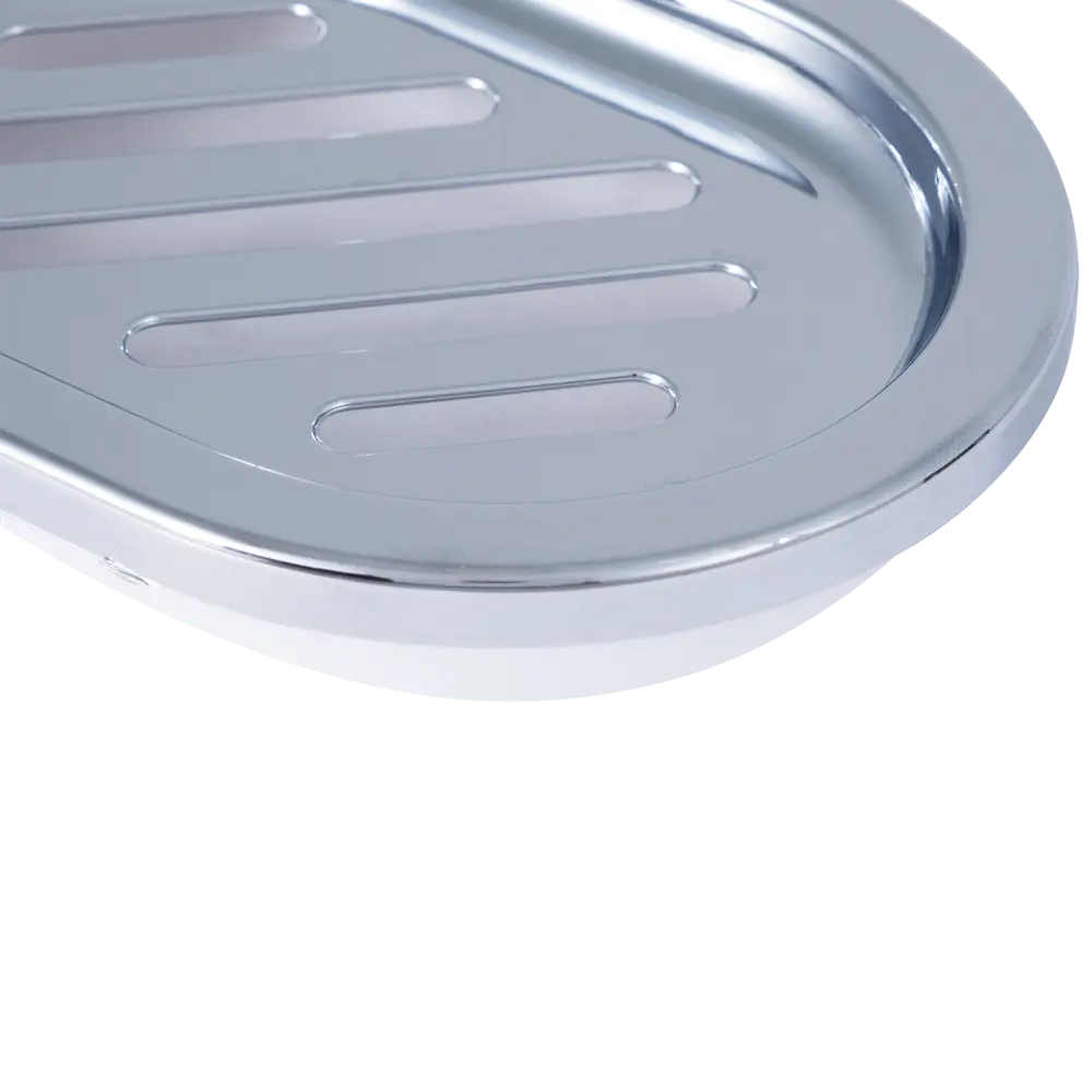 Мыльница настольная «Альма» пластик цвет белый АКВАДЕКОР STLM-2036840 - Вид №1