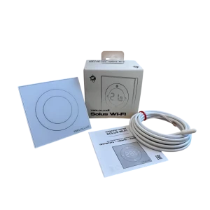 Терморегулятор для теплого пола Теплолюкс Solus сенсорный с Wi-Fi цвет белый