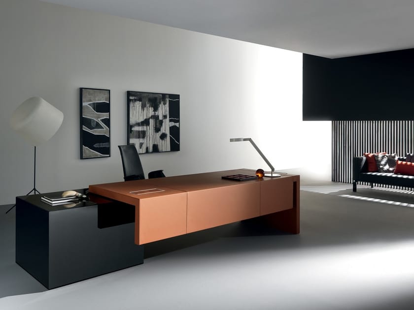 Прямоугольный кожаный стол Martex Kyo ARCH-00018809