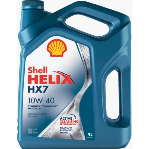 Масло моторное Shell Helix HX7 SAE 10W-40 полусинтетика 4л