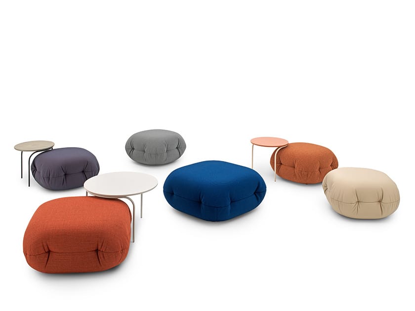 Квадратный пуф из ткани LEOLUX LX LXZ06 ARCH-00151418