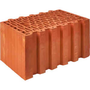 Блок керамический Porotherm 25 D750 250x219x380 мм 11.5 НФ