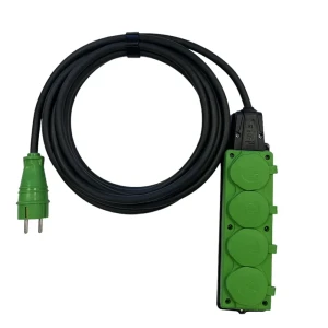 91856689 Удлинитель-шнур Itok i-connect-color-SU-PVS-315-4-54-7-green 4 розетки с заземлением 3x1.5 мм 7 м 3500 Вт цвет зеленый STLM-1383949