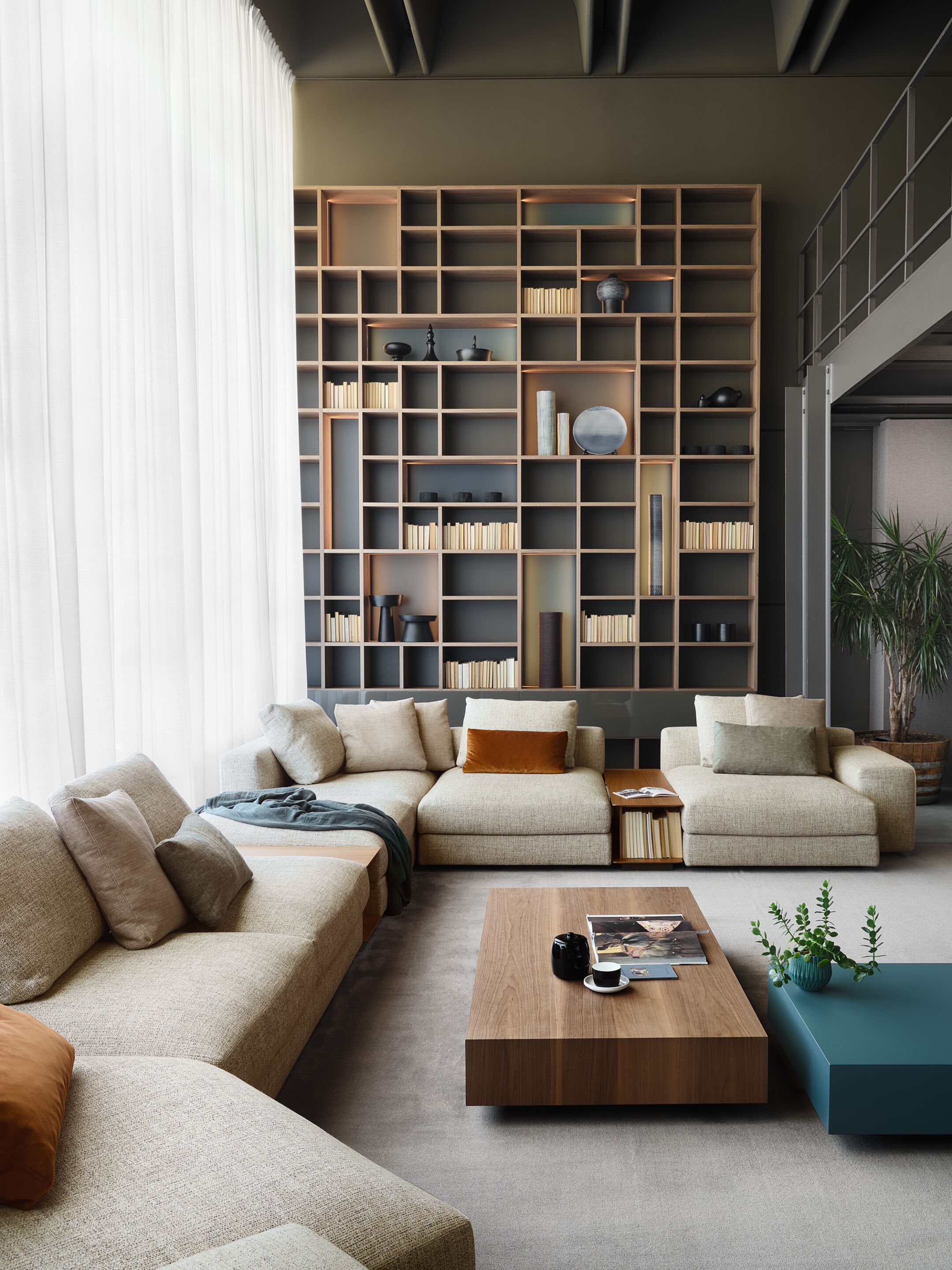 Угловой диван из ткани с полуостровом Lema Venise ARCH-00125173 - Вид №4