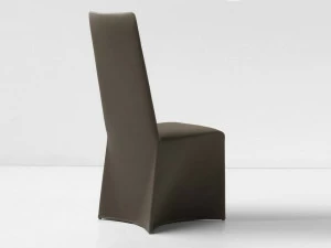 Bonaldo Мягкое кресло из кожи с высокой спинкой