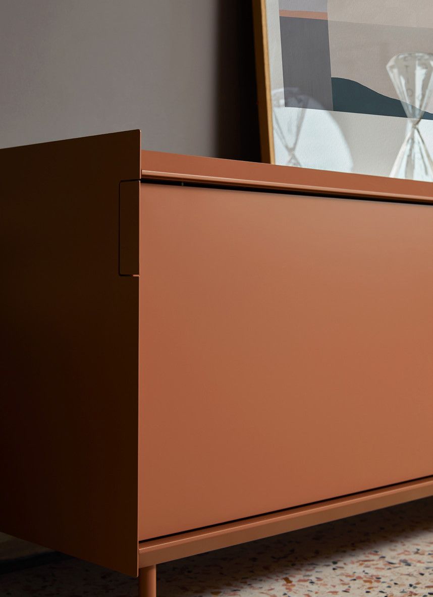 Деревянный шкаф с раздвижными дверями и металлическими боковинами Capo d’Opera Flyer ARCH-00147026 - Вид №4