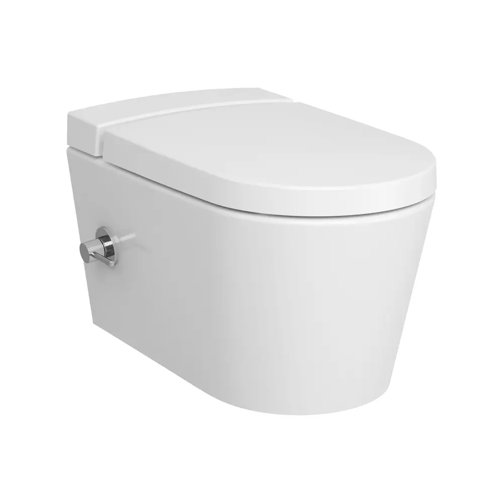 Подвесной унитаз VitrA Nest 5176B003-6233 безободковый c функцией биде, сиденье микролифт