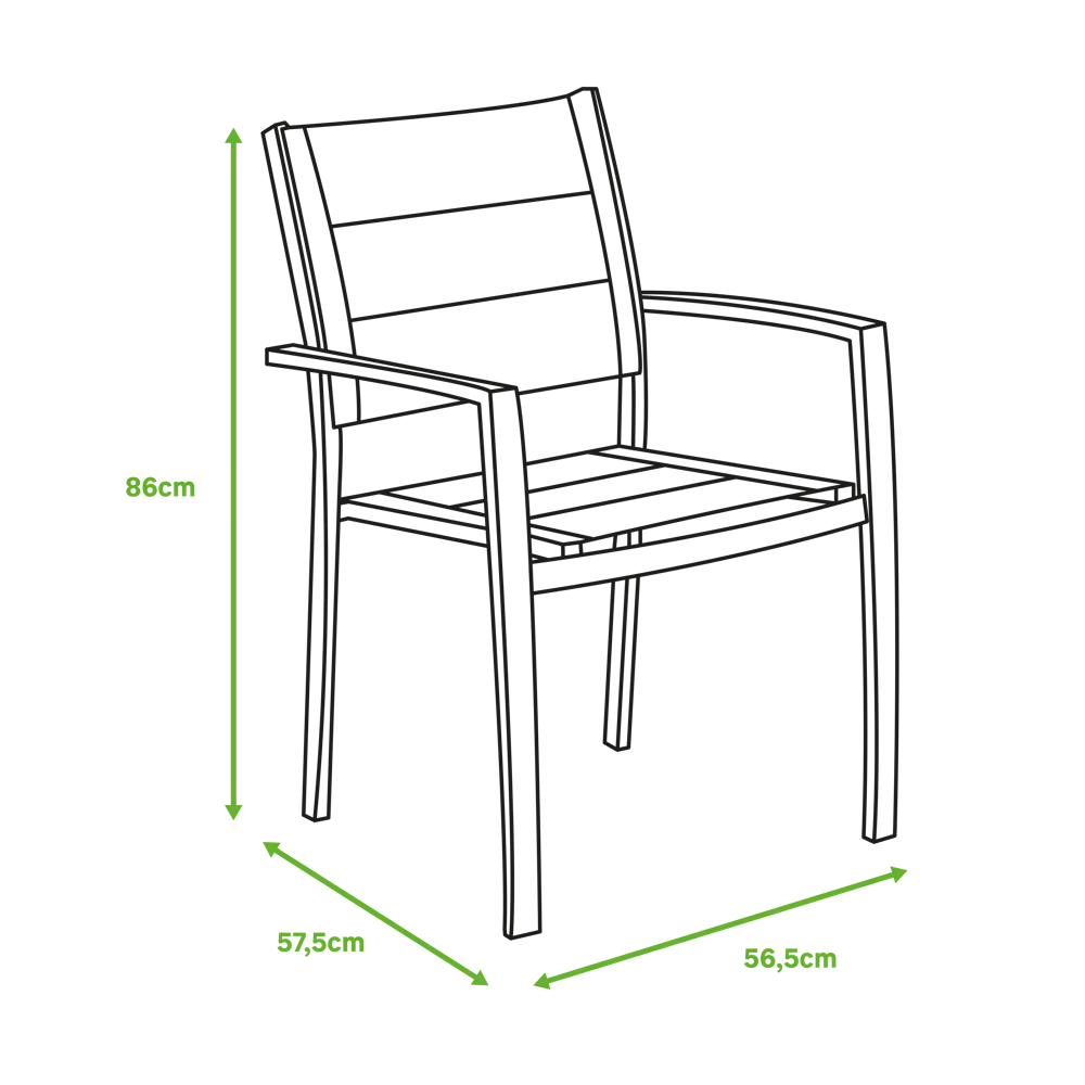 Кресло Naterial «Orion Beta», цвет тёмно-серый STLM-2036316 - Вид №26
