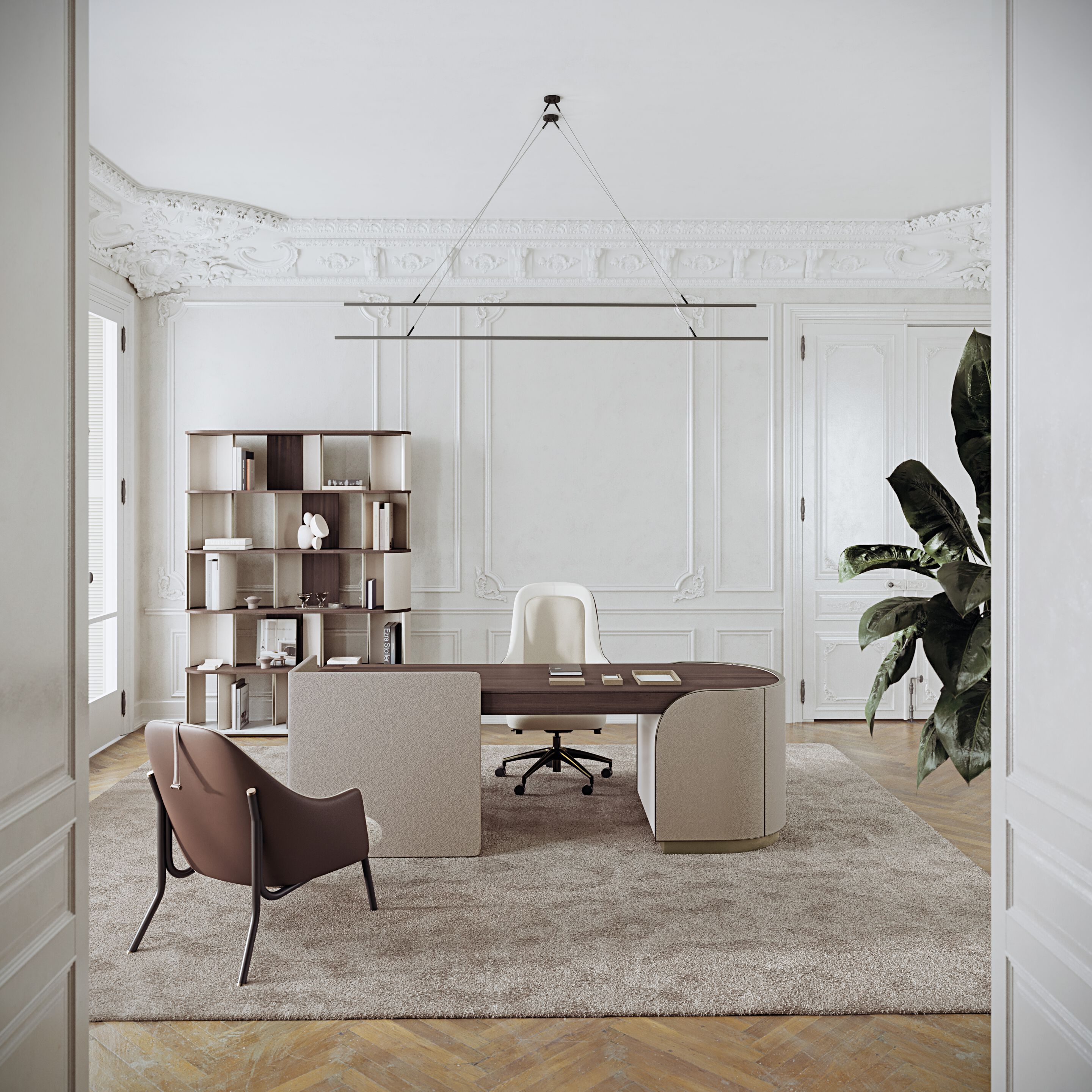 Тканевое кресло с подлокотниками Capital Collection Адель ARCH-00053608 - Вид №1