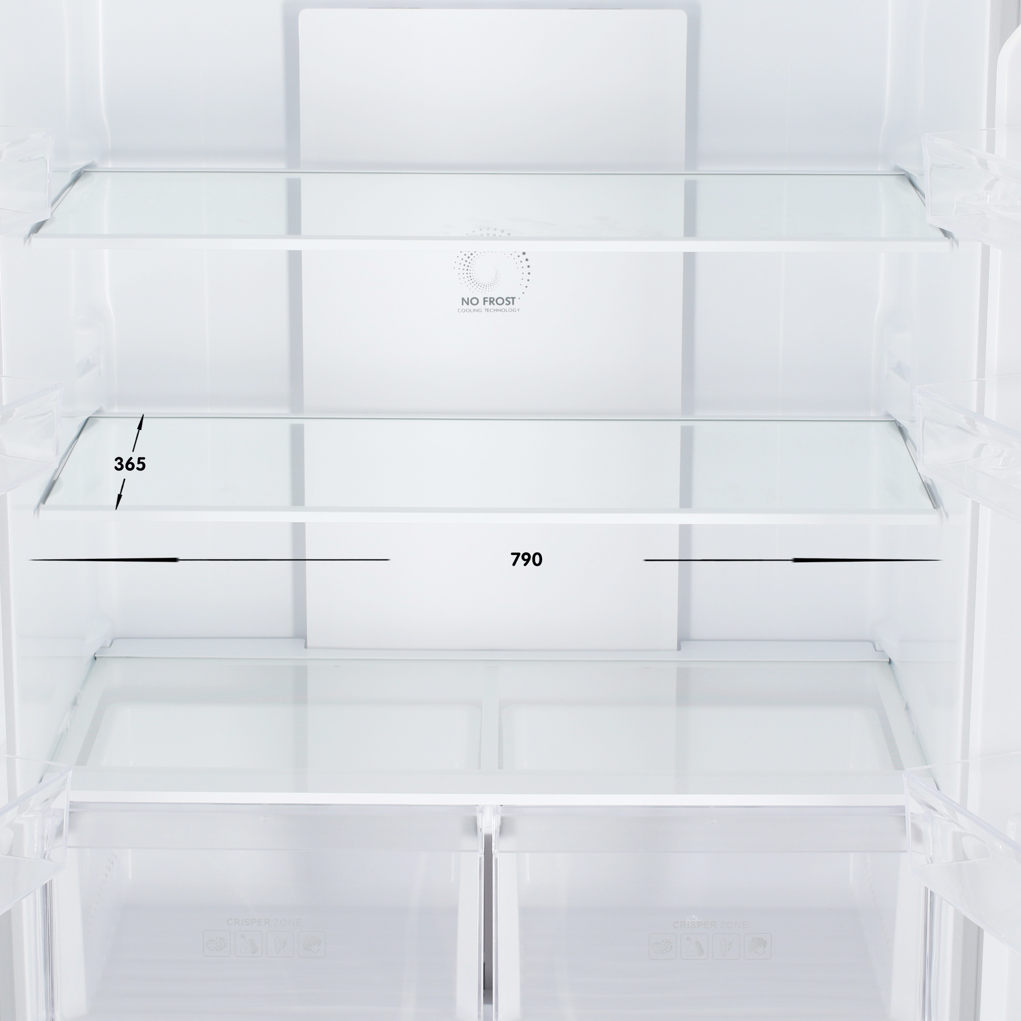 9083829 Холодильник многодверный   DEXP MCr4-58AHA серый STDN-0045170 - Вид №8