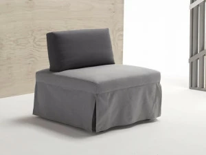 Dienne Salotti Мягкое кресло-кровать со съемным чехлом из ткани