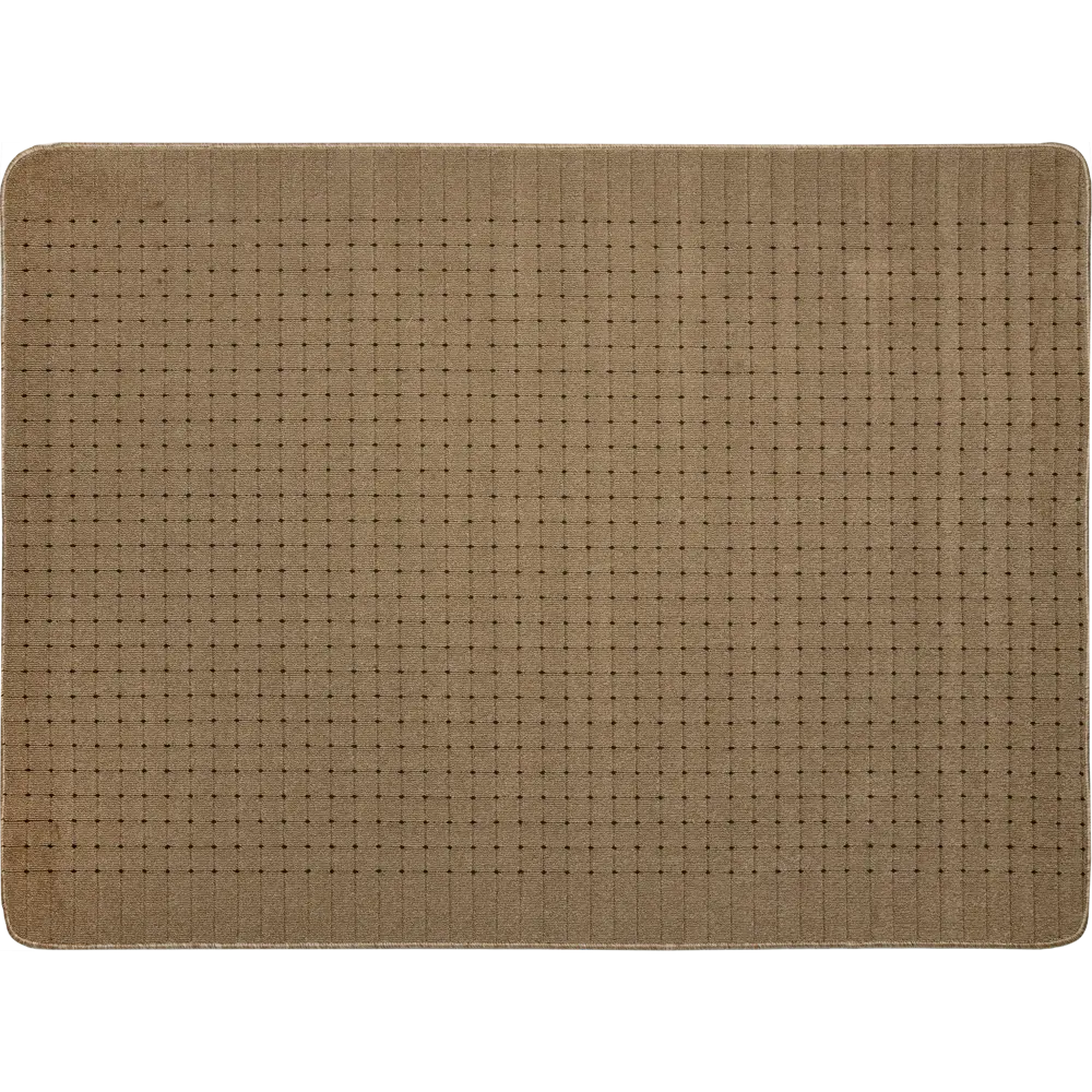 Коврик Stanford 50x80 см полипропилен цвет бежевый/коричневый 82207859 STLM-2191177 Santreyd 