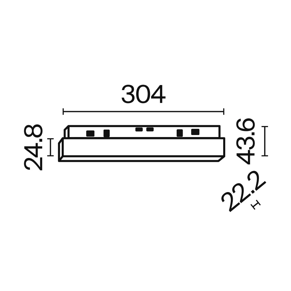 Трековый светильник линейный Voltega Basis Twist светодиодный 120° 12 Вт магнитный цвет черный теплый белый свет 89446928 STLM-2173726  - Вид №5