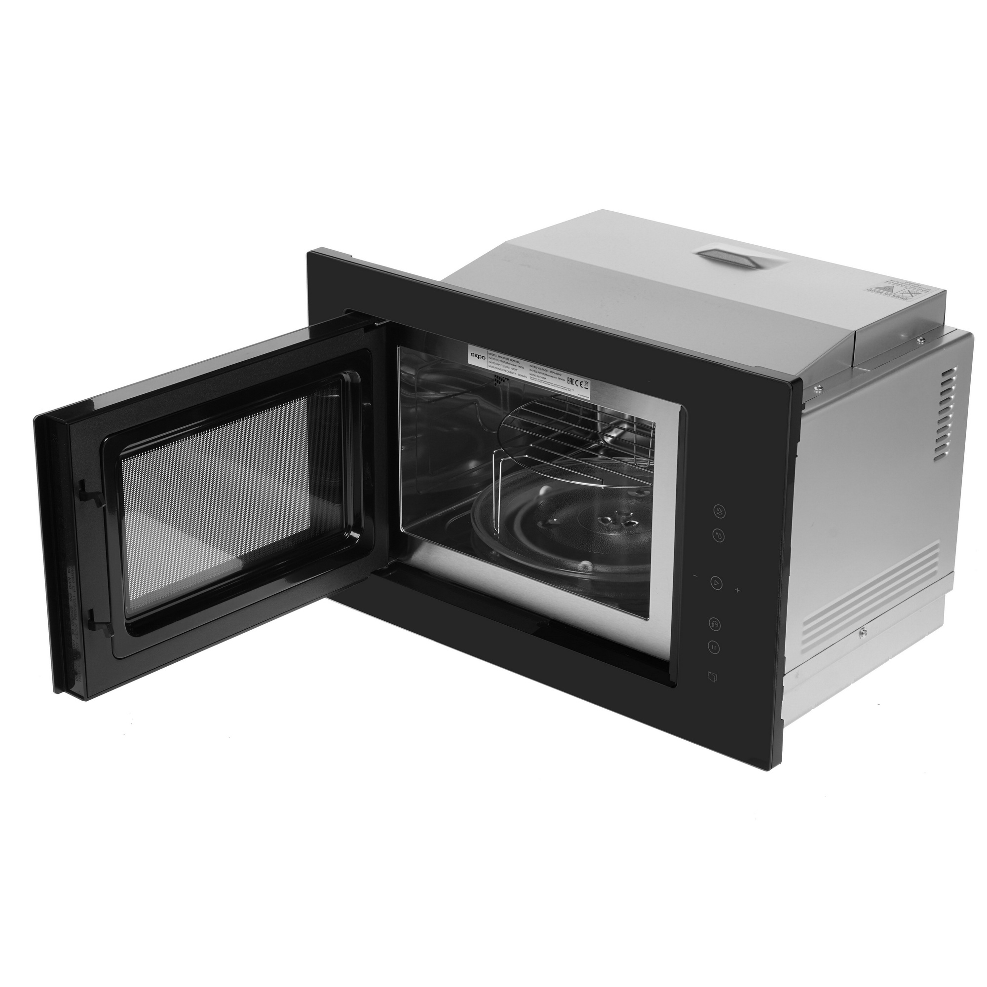 5300013 Встраиваемая микроволновая печь Akpo MEA 92508 SEA02 BL черный STDN-0004695 - Вид №4