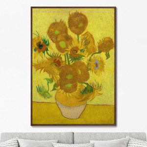 91277987 Картина «» Sunflowers, 1889г. STLM-0532642 КАРТИНЫ В КВАРТИРУ