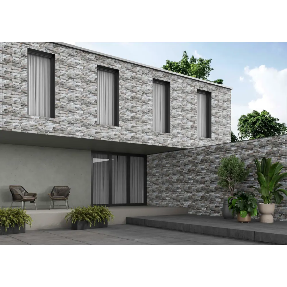 Керамогранит Concor Slate Grey 30x60 см под натуральный сланец 89386042 STLM-1321754 - Вид №5