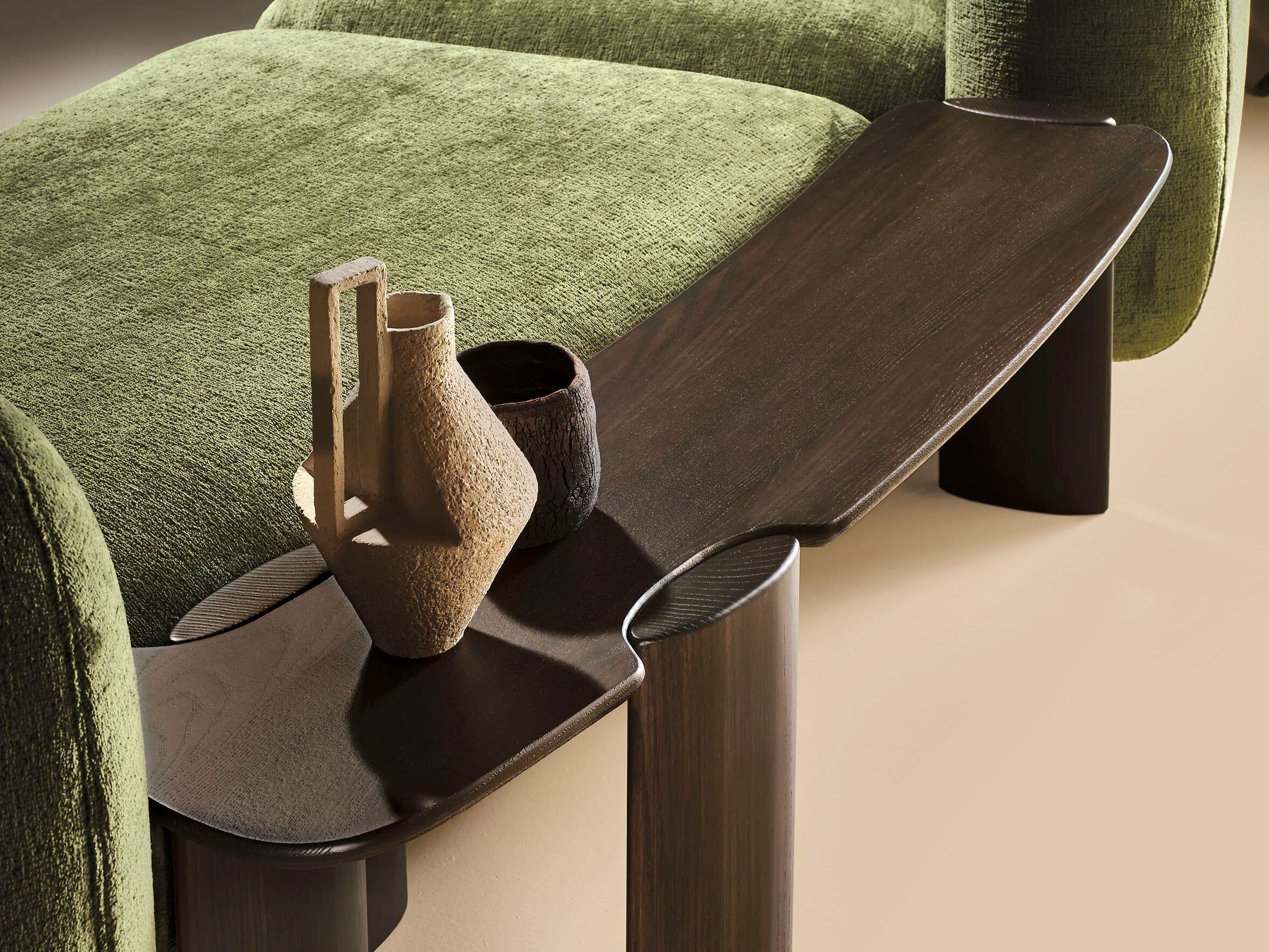 Тканевый диван с деревянной основой Naturedesign Home ARCH-00053395 - Вид №8