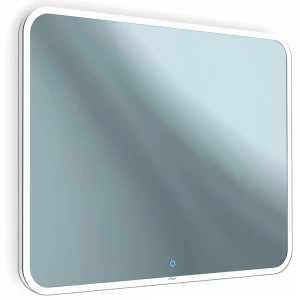Зеркало в ванную прямоугольное белое с подсветкой 70х80 см Vanda-20 ALAVANN VANDA-20 303971 Белый
