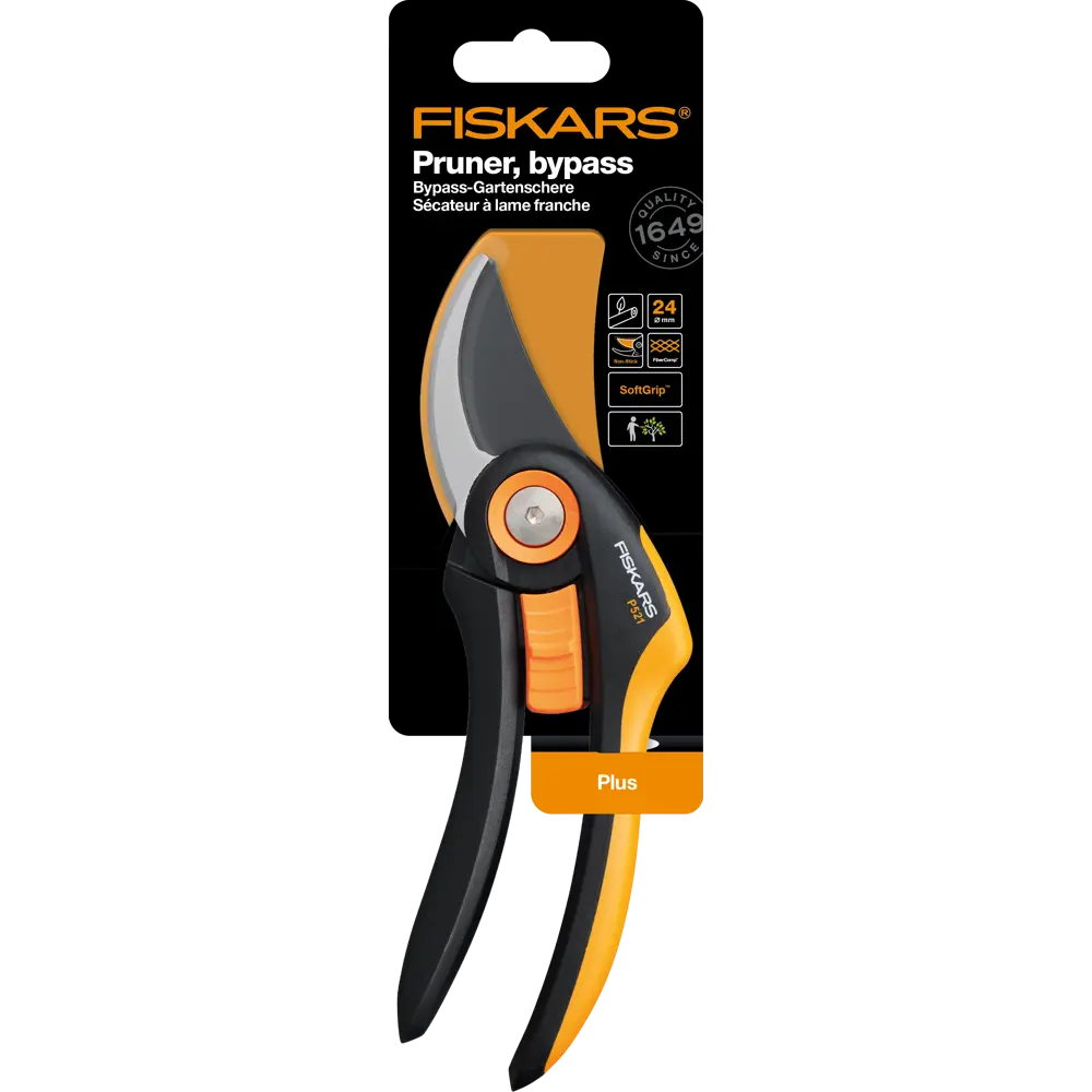 Секатор садовый Fiskars Plus P521 ø25 мм STLM-2201843 - Вид №3