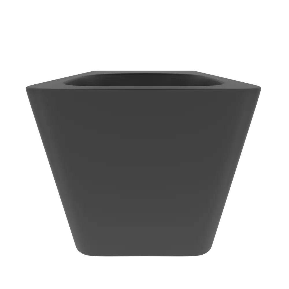 Унитаз подвесной Culto Jet безободковый с сиденьем микролифт цвет черный STLM-2160336 - Вид №2