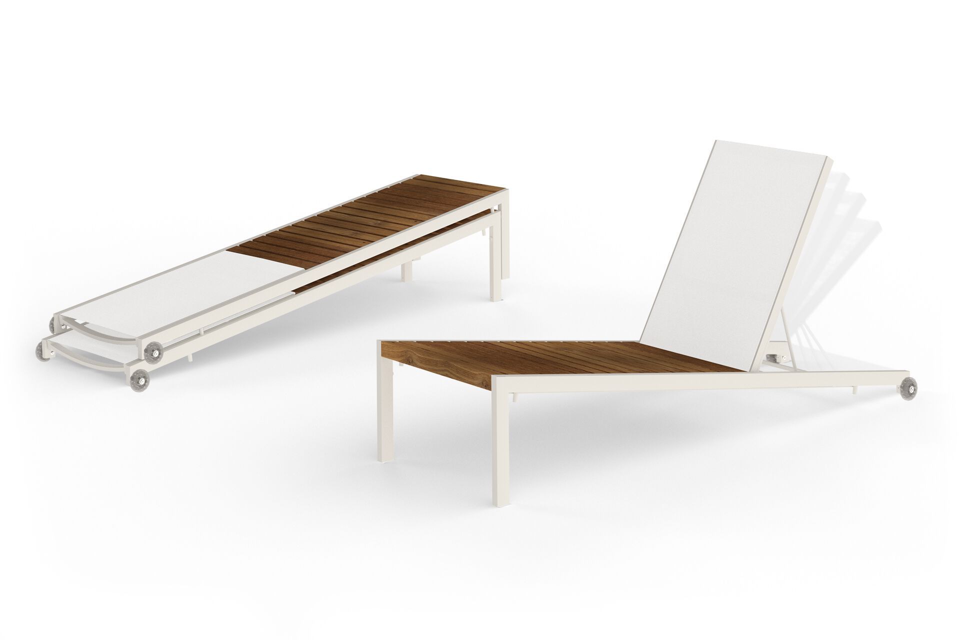 Штабелируемая Садовая кровать из тикового дерева и Batyline® MAMAGREEN ARCH-00115271 - Вид №2