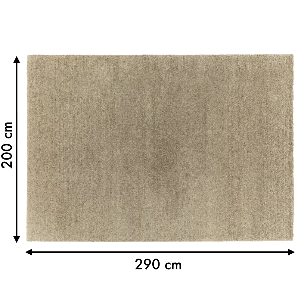 Ковер полиэстер Tony Inspire 200x290 см цвет бежевый 83206068 STLM-2109869  - Вид №6