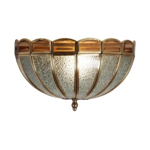 Бра Copperland 1xE27x60 Вт, металл/стекло, цвет мультиколор