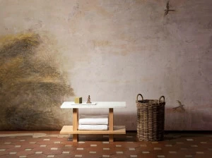 Objets Architecturaux Табурет для ванной из мрамора Plateforme