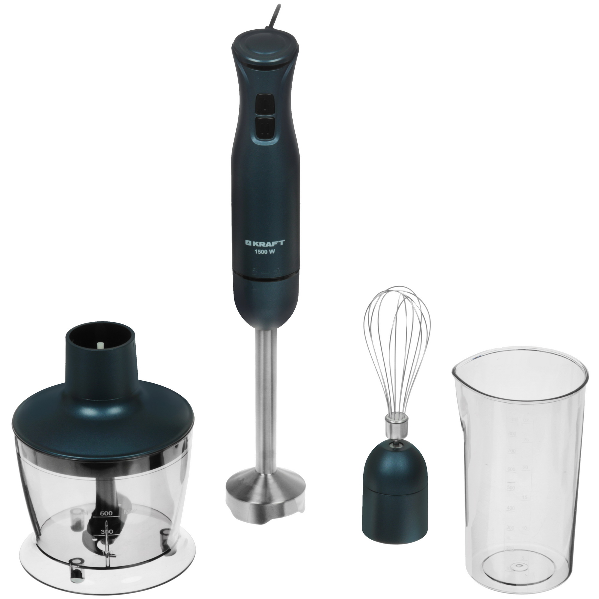 9052437 Блендер погружной Kraft KF-HB1545BBL синий STDN-0148784