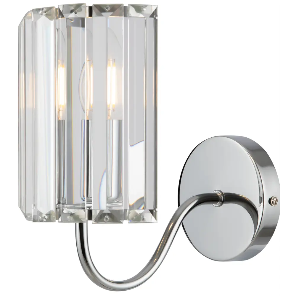 Бра Freya FR2025WL-01CH, цвет хром/прозрачный STLM-2196527 - Вид №2