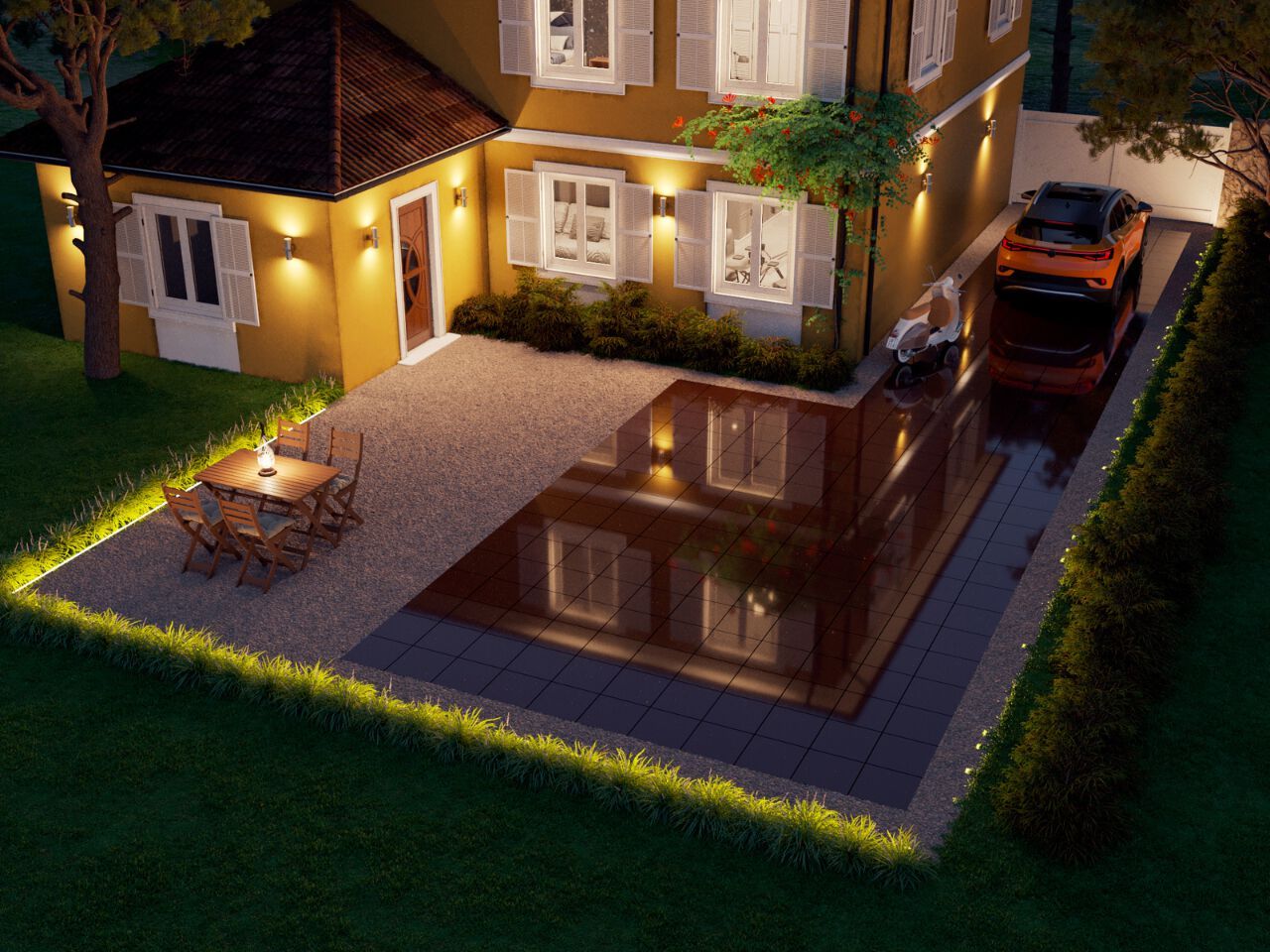 Подъездные фотоэлектрические плитки Lumyra Energy PIASTRELLE FOTOVOLTAICHE CARRABILI ARCH-00080389 - Вид №2